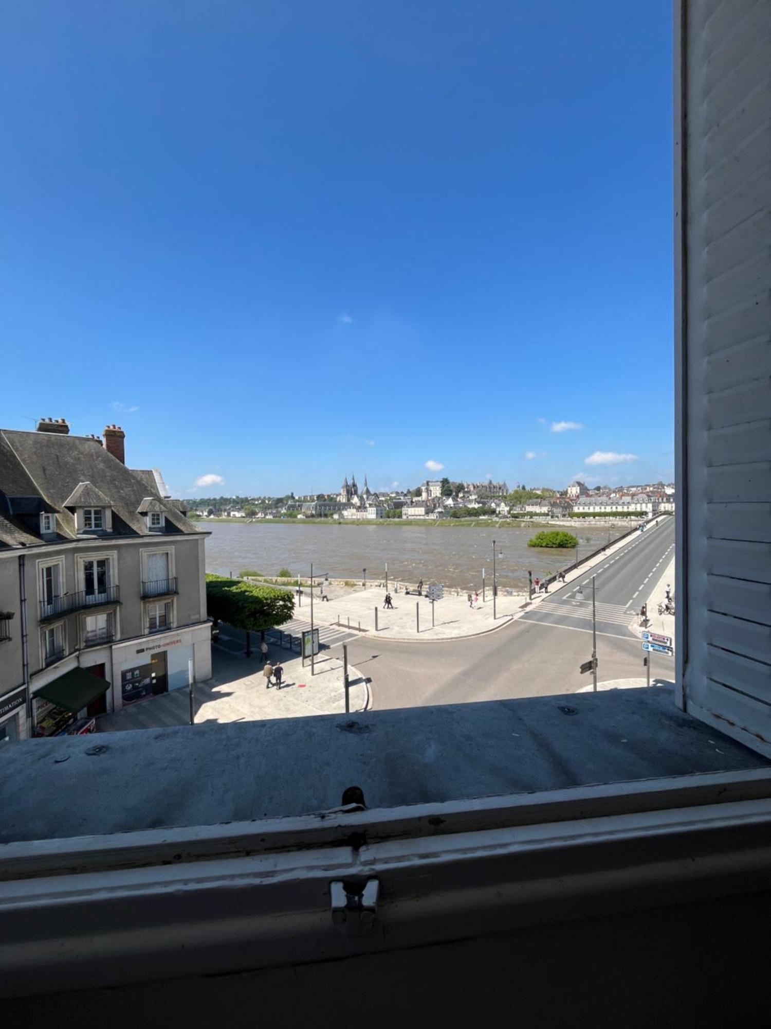 Le Wilson - Vue Imprenable Sur La Loire Et Le Chateau De Blois Kültér fotó